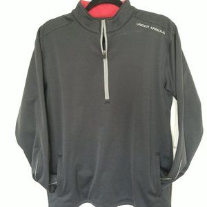 Under Armour Storm Fleece-Lined Quarter Zip Sweatshirt Men's Small Pullover LS